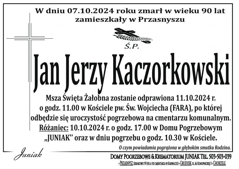 Jan Jerzy Kaczorkowski