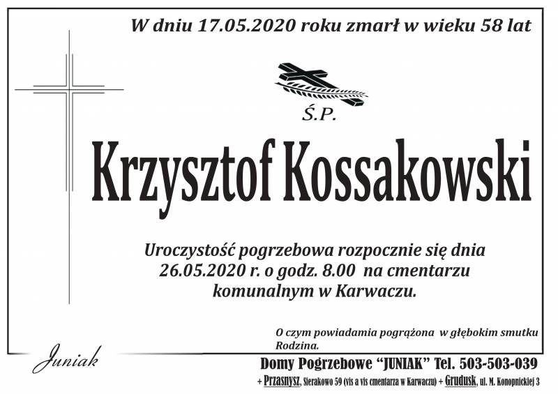 Krzysztof Kossakowski