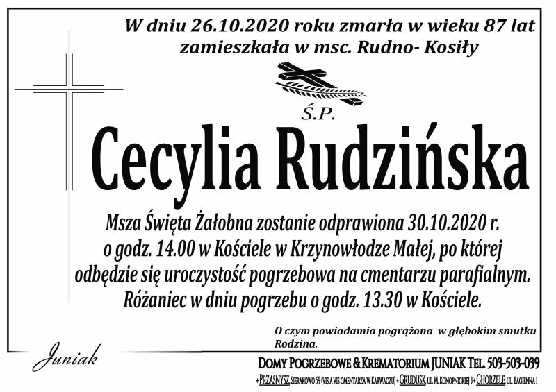 Cecylia  Rudzińska