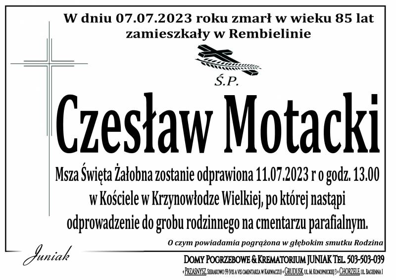 Czesław Motacki