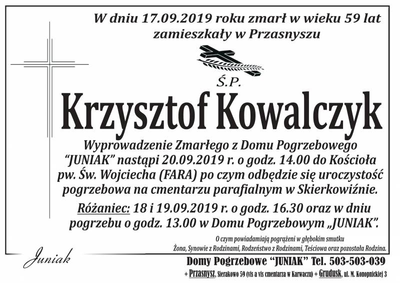 Krzysztof Kowalczyk
