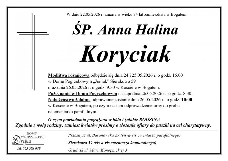 Anna Halina Koryciak