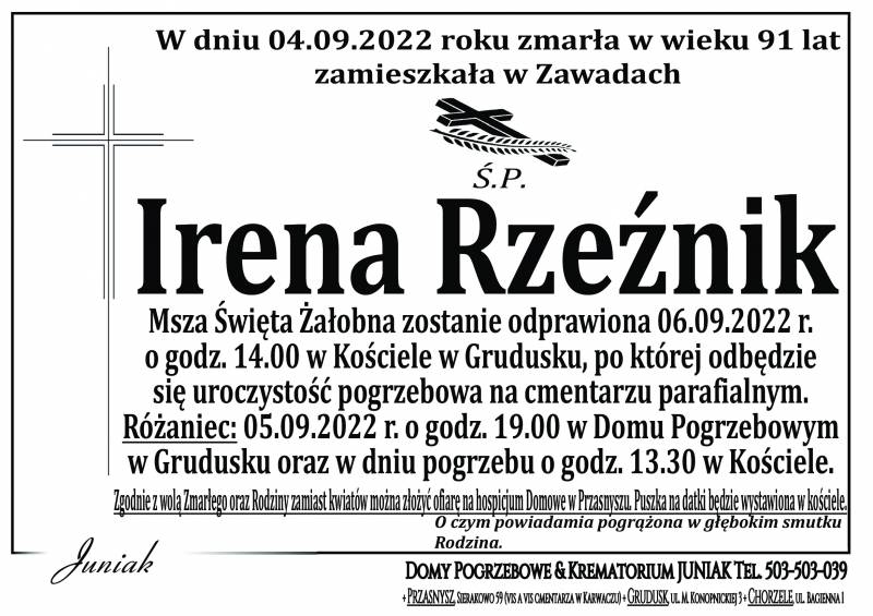 Irena Rzeźnik