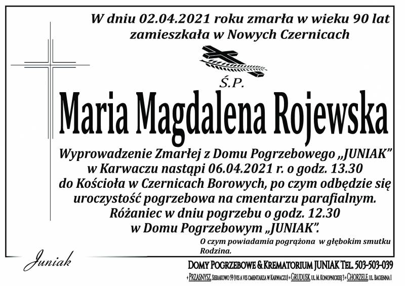 Maria Magdalena Rojewska