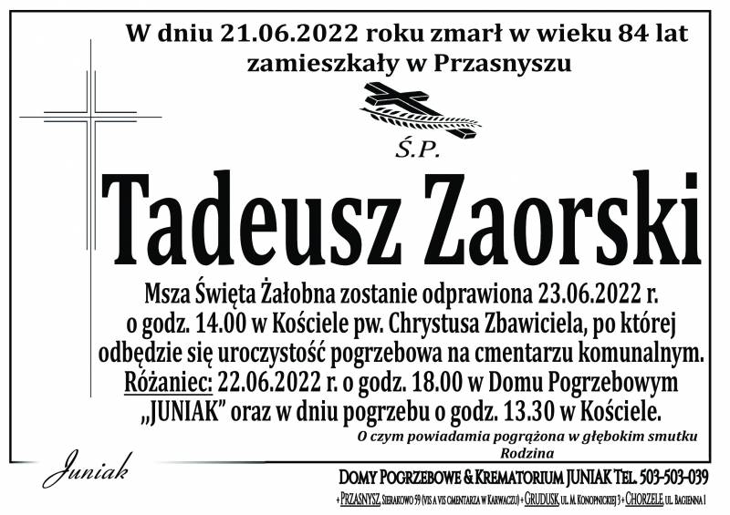 Tadeusz Zaorski