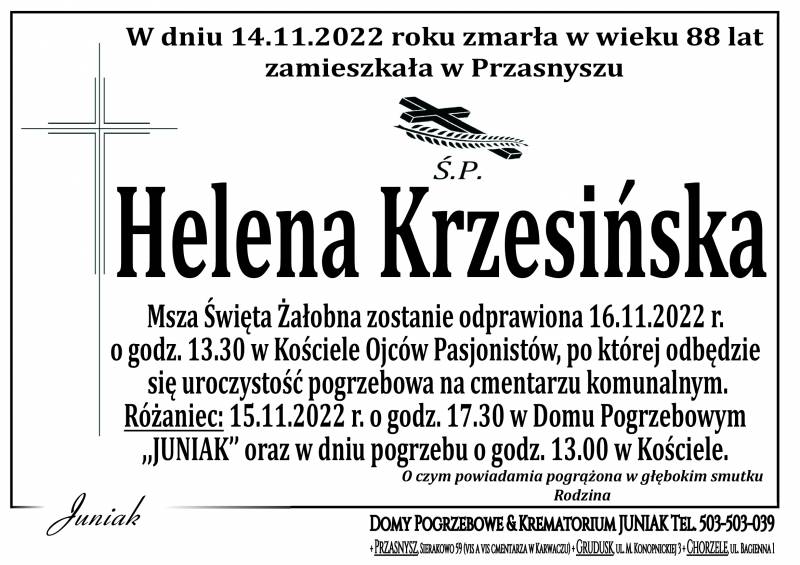 Helena Krzesińska