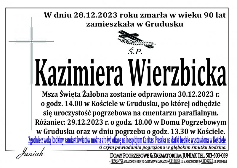 Kazimiera Wierzbicka