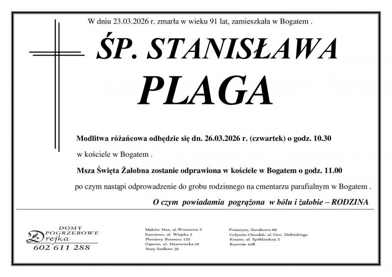 Stanisława Plaga