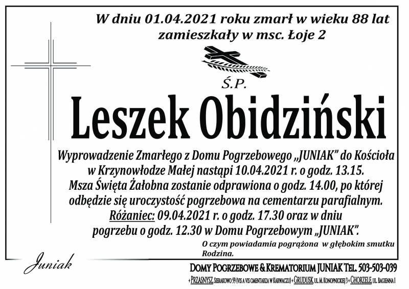 Leszek Obidziński