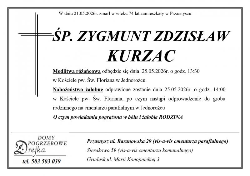 Zygmunt Zdzisław Kurzac