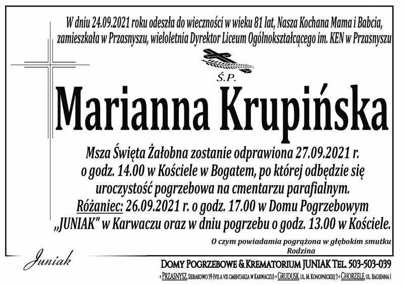 Marianna  Krupińska
