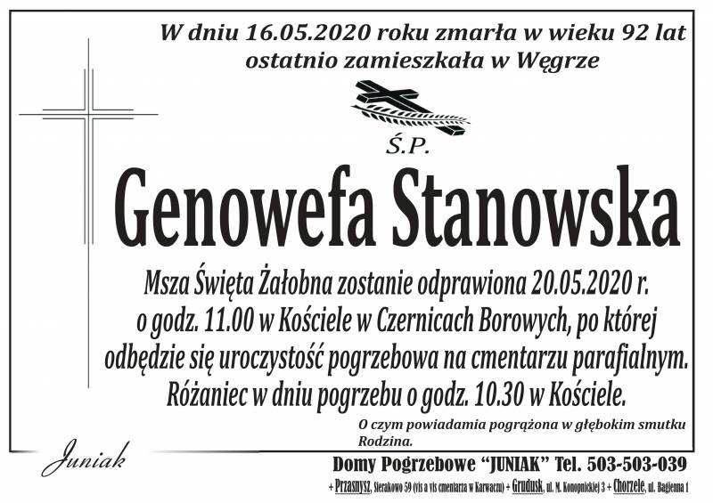 Genowefa Stanowska