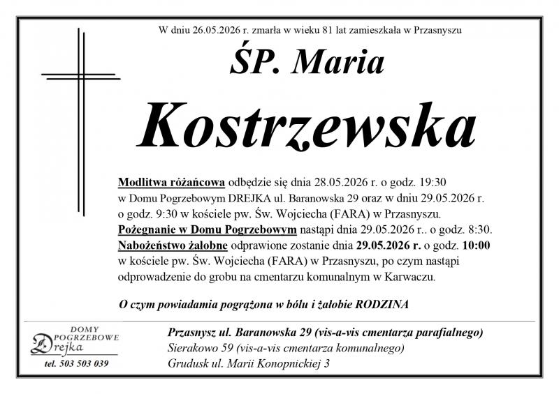 Maria Kostrzewska