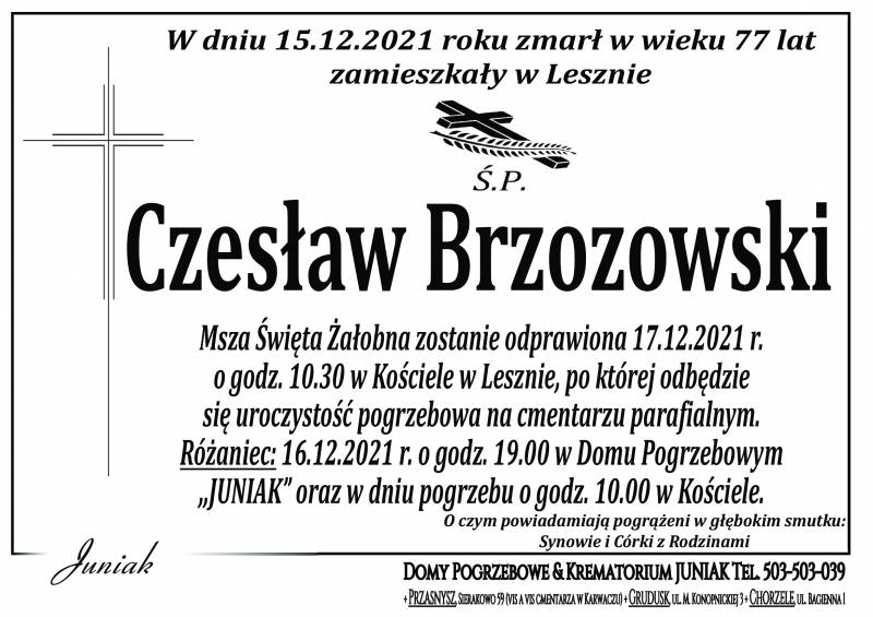Czesław Brzozowski