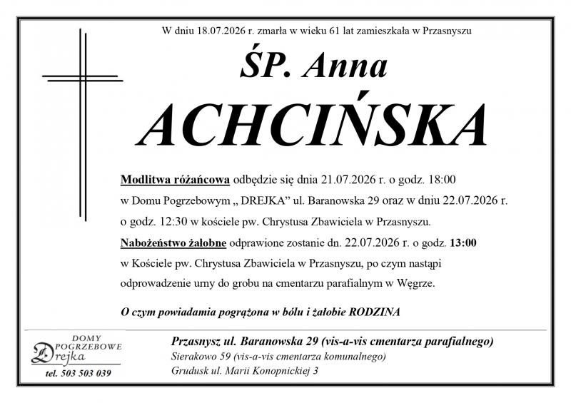 Anna Achcińska