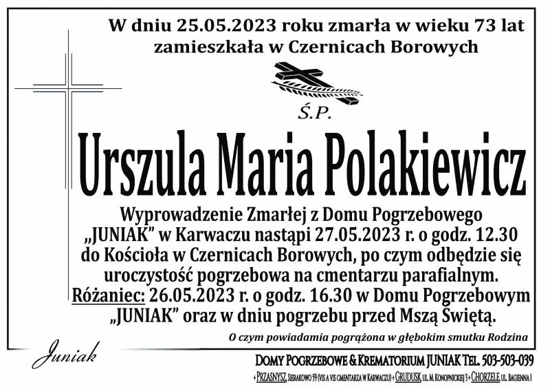 Urszula Maria Polakiewicz