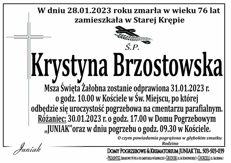 Krystyna Brzostowska
