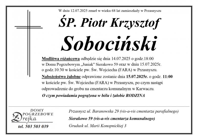 Piotr Krzysztof Sobociński