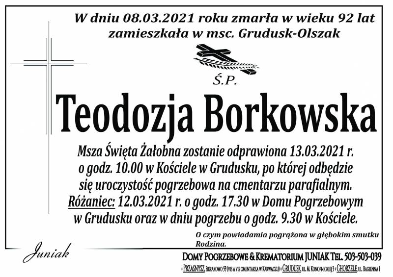 Teodozja Borkowska