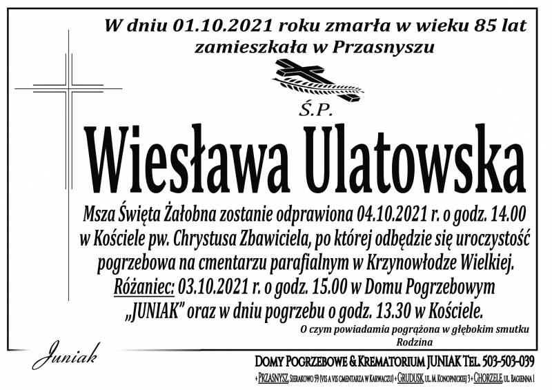 Wiesława Ulatowska
