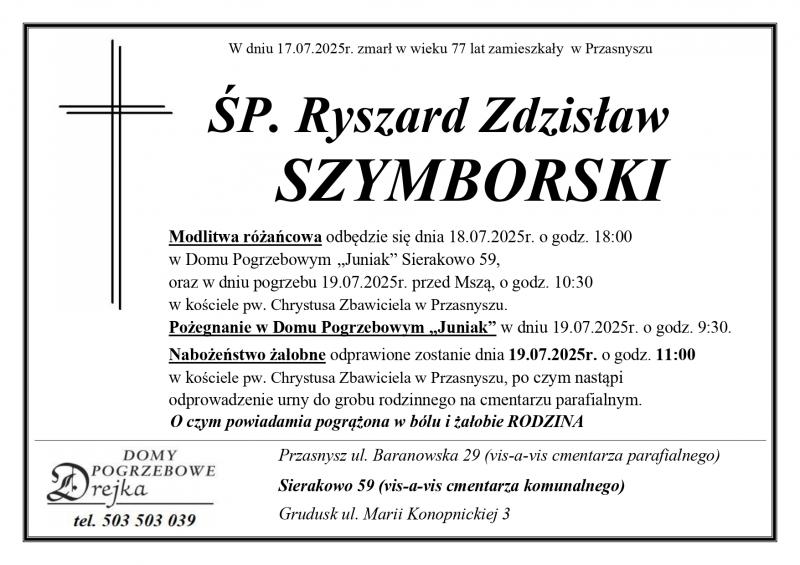 Ryszard Zdzisław Szymborski