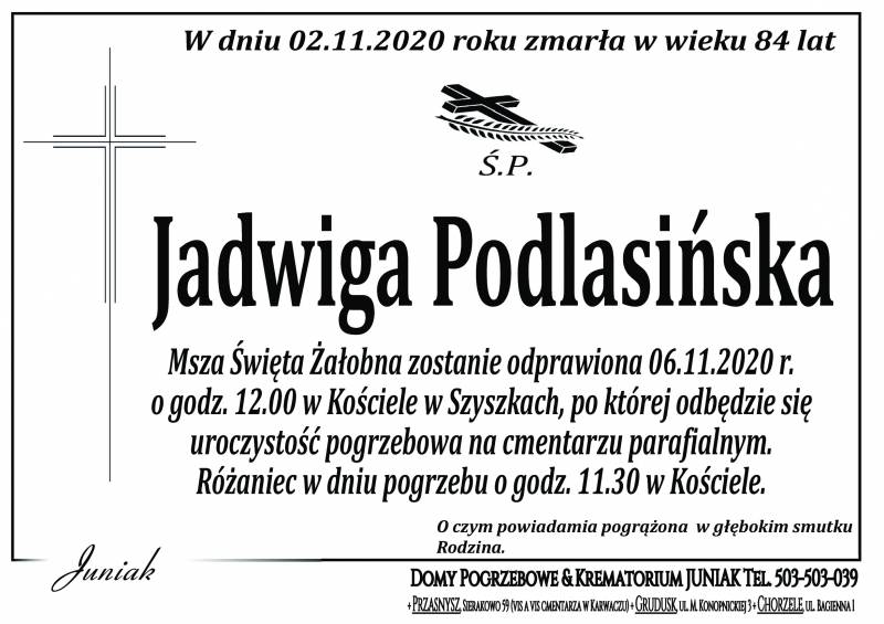 Jadwiga Podlasińska