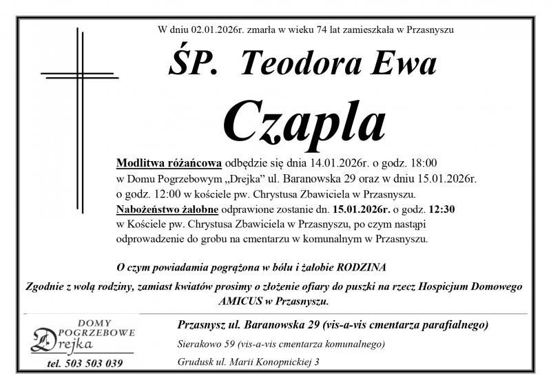 Teodora Ewa Czapla