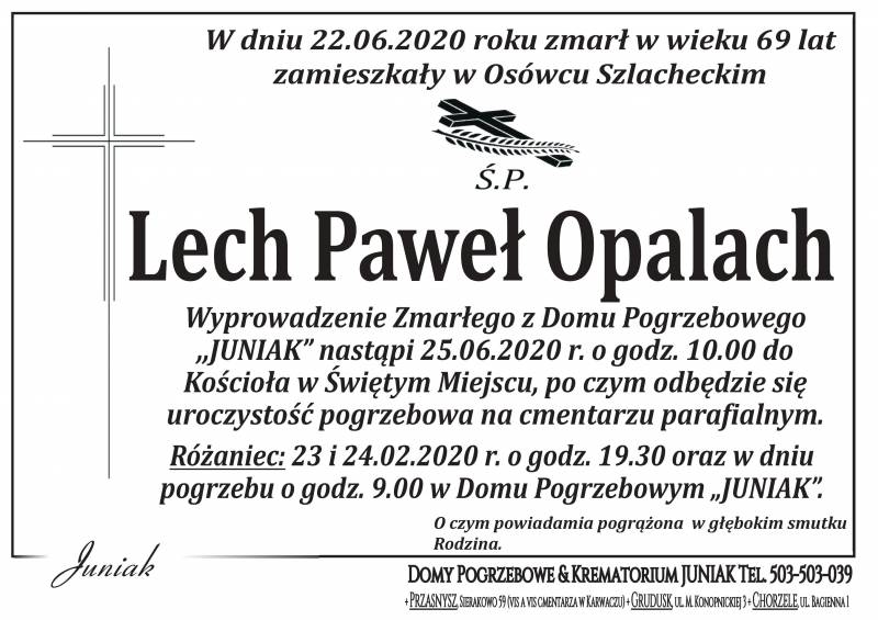 Lech Paweł Opalach