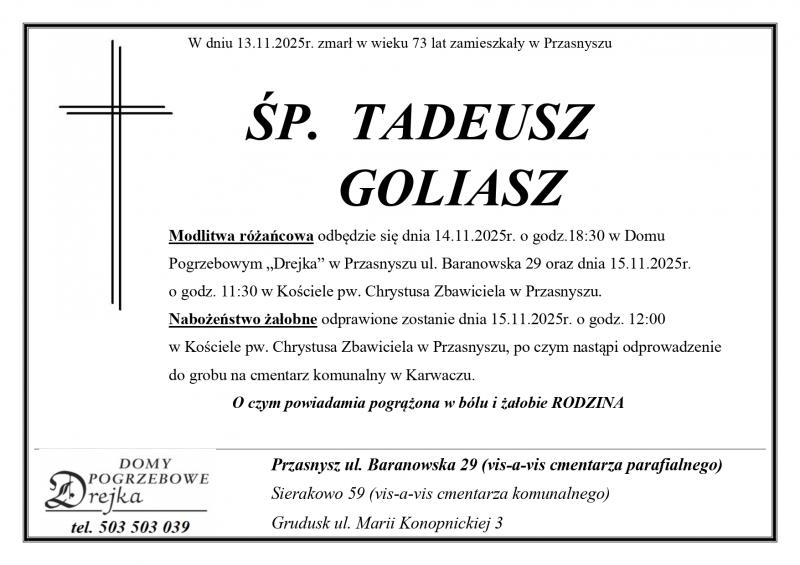 Tadeusz Goliasz
