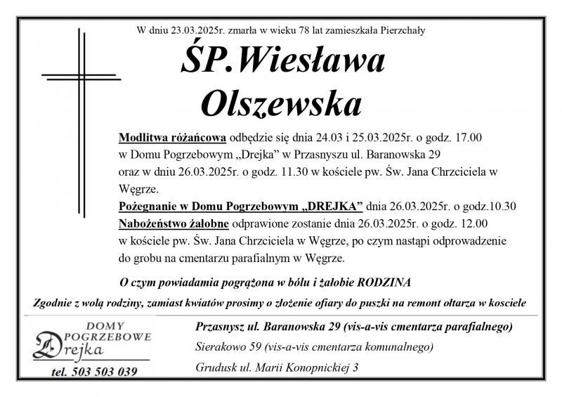 Wiesława Olszewska