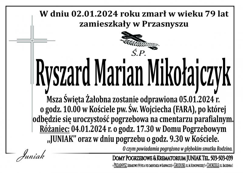 Ryszard Marian Mikołajczyk