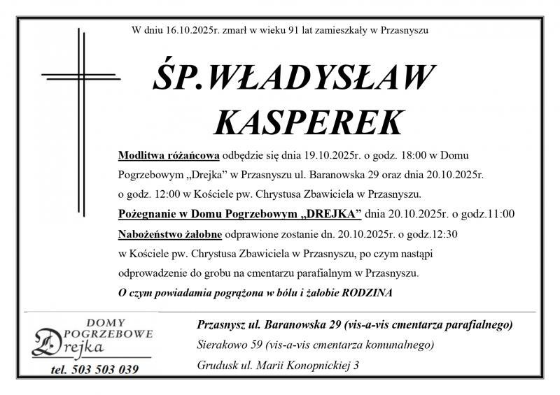 Władysław Kasperek