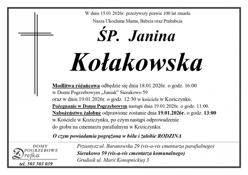 Janina Kołakowska