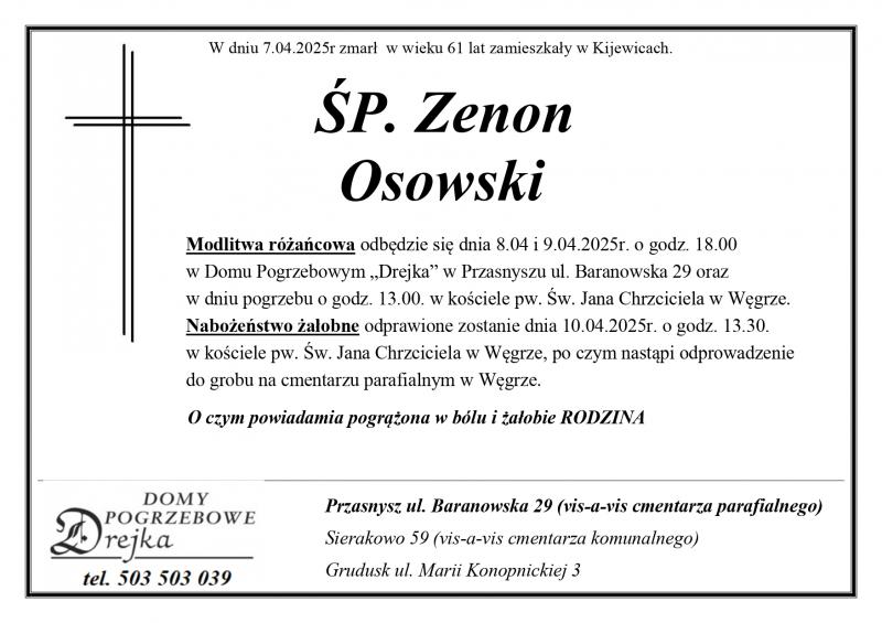 Zenon  Osowski