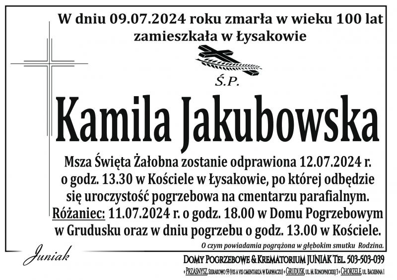 Kamila  Jakubowska