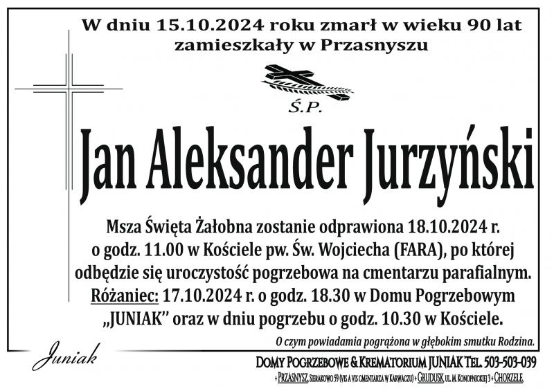 Jan Aleksander Jurzyński