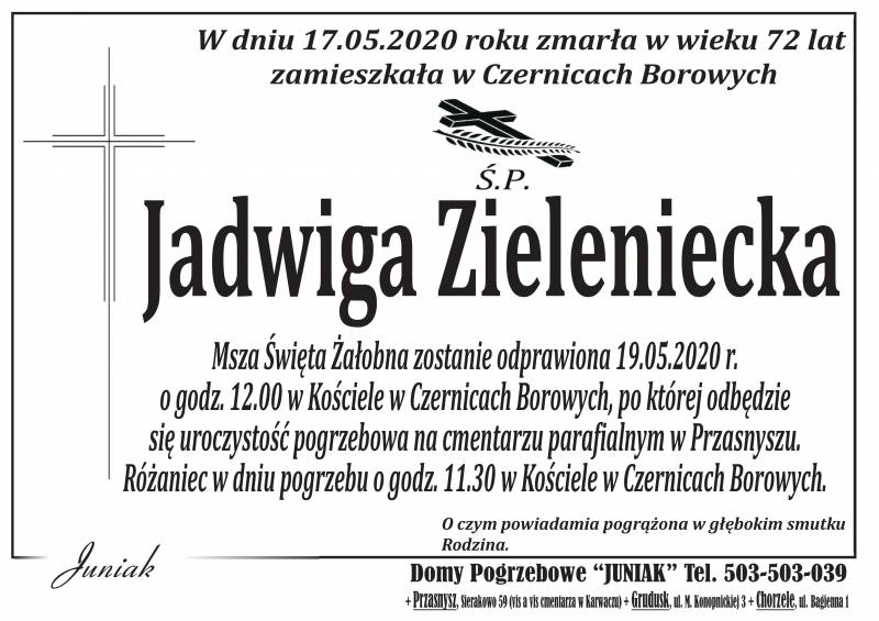 Jadwiga Zieleniecka