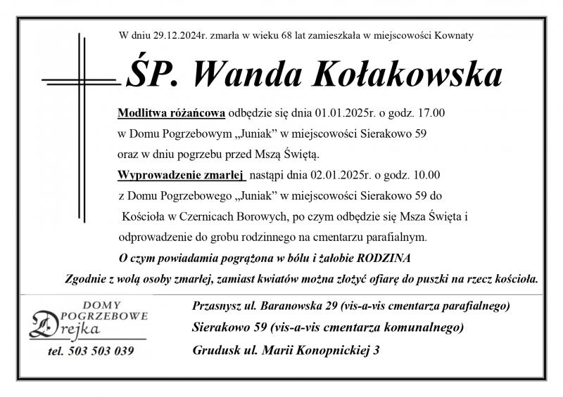 Wanda Kołakowska