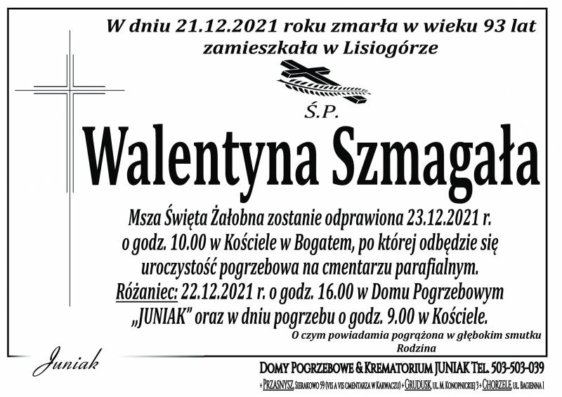 Walentyna Szmagała
