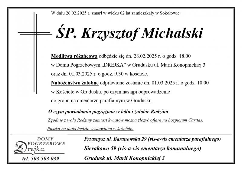 Krzysztof Michalski