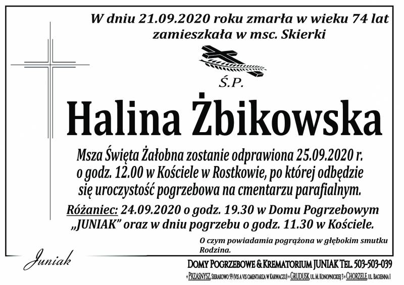 Halina Żbikowska
