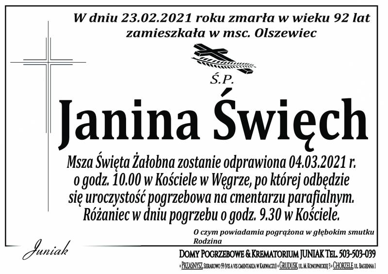 Janina Święch