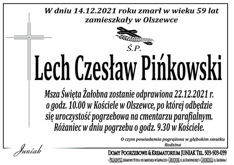 Lech Czesław Pińkowski