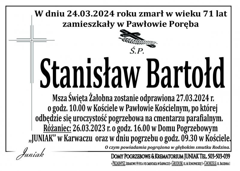 Stanisław Bartołd