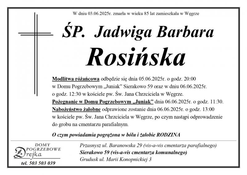 Jadwiga Barbara Rosińska