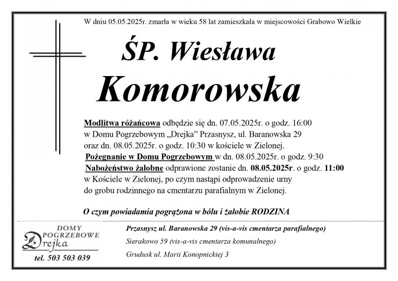 Wiesława Komorowska