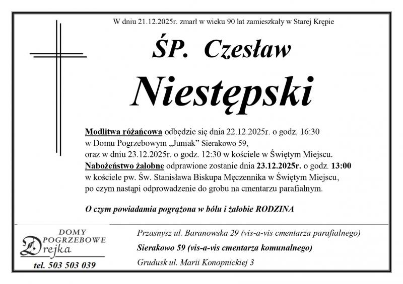 Czesław Niestępski