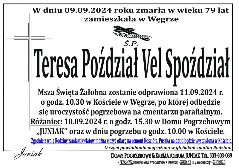 Teresa Poździał Vel Spoździał