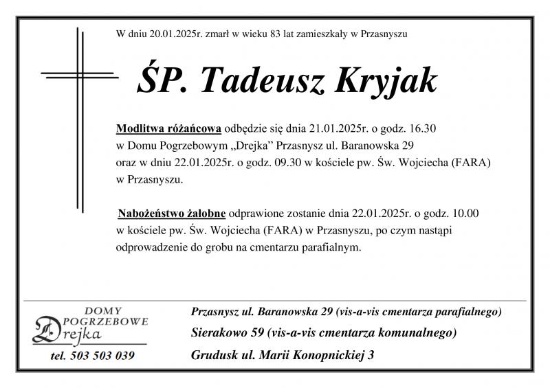 Tadeusz Kryjak