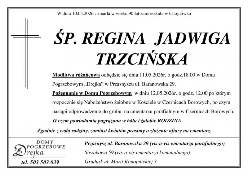 Regina Jadwiga Trzcińska